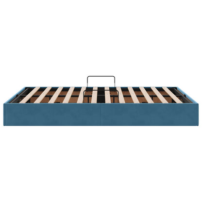 Ottoman Bedframe met Opslag met opslag Fluweel