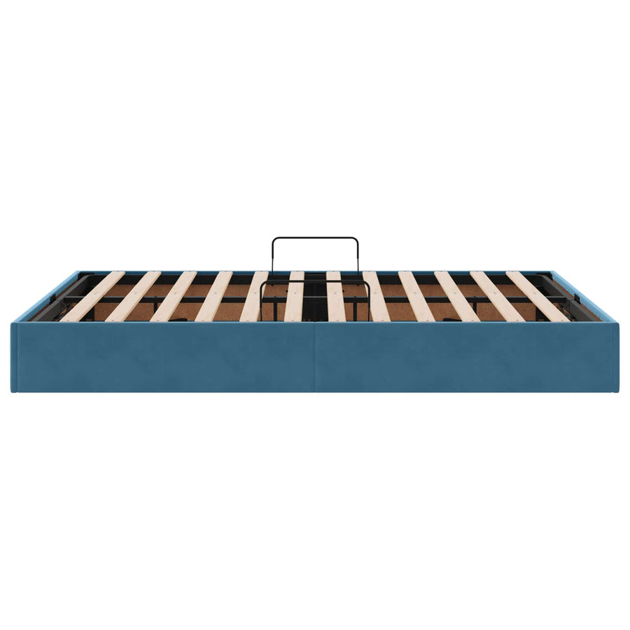 Ottoman Bedframe met Opslag met opslag Fluweel