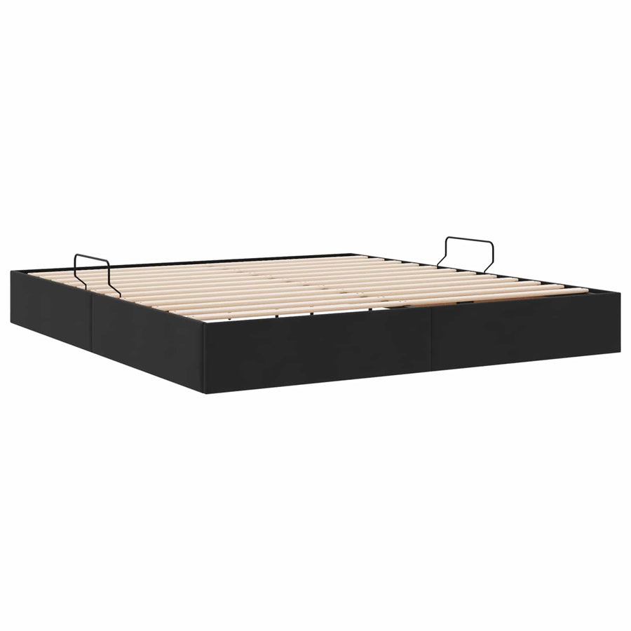 Ottoman Bedframe met Opslag met opslag Fluweel