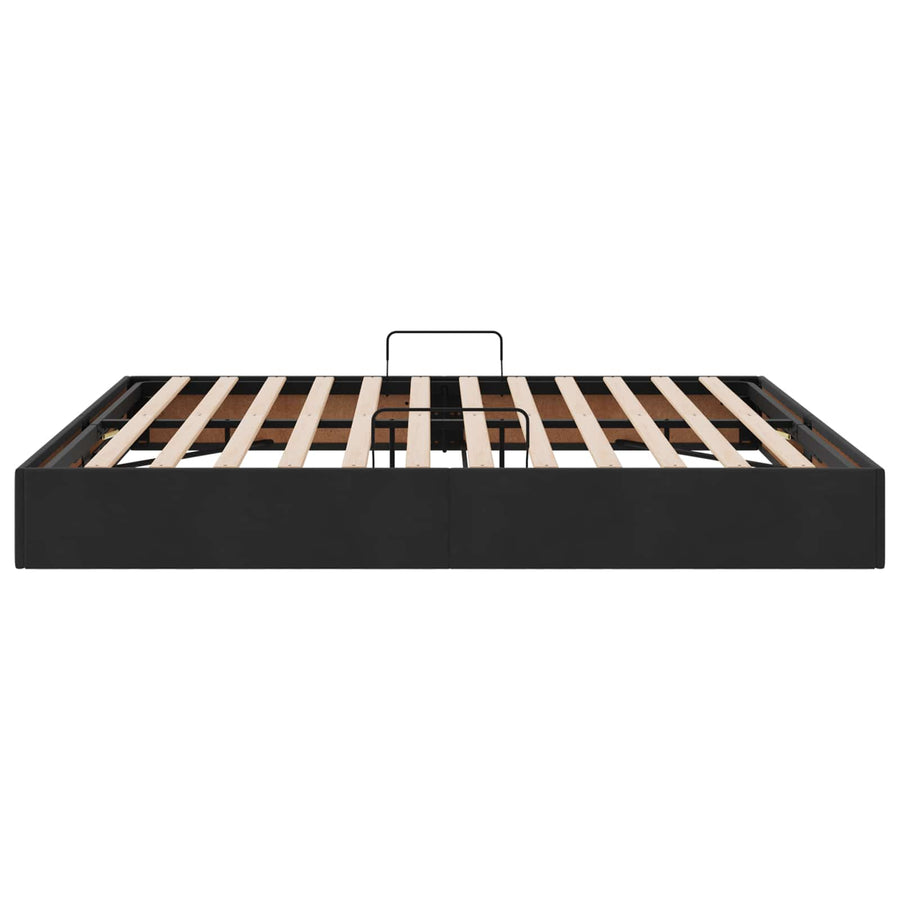 Ottoman Bedframe met Opslag met opslag Fluweel