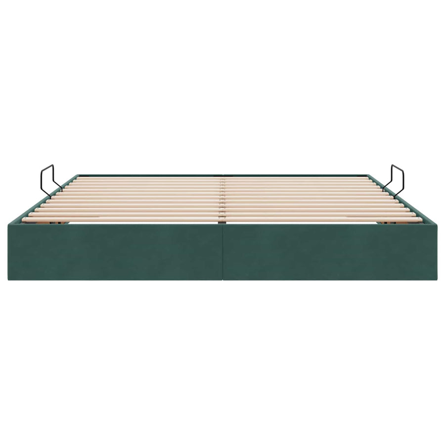 Ottoman Bedframe met Opslag met opslag Fluweel