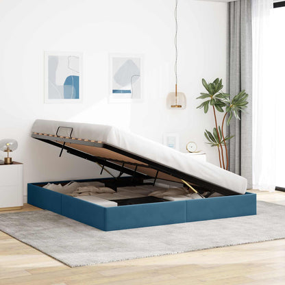 Ottoman Bedframe met Opslag met opslag Fluweel