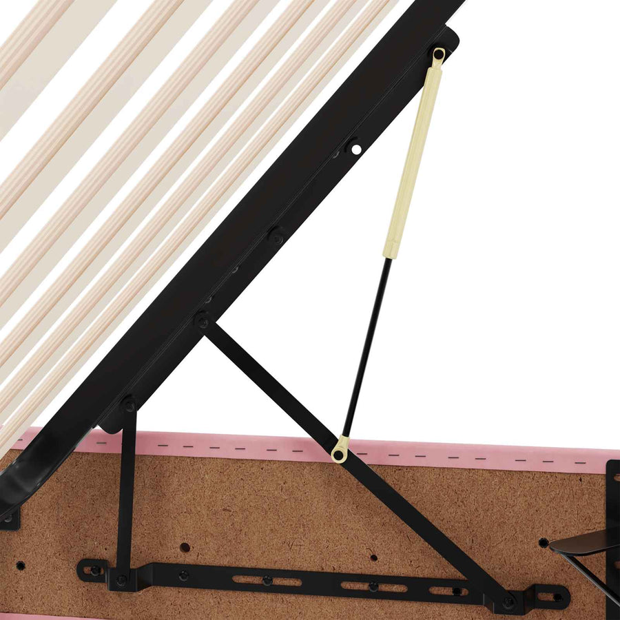 Ottoman Bedframe met Opslag met opslag Fluweel