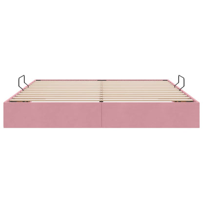 Ottoman Bedframe met Opslag met opslag Fluweel