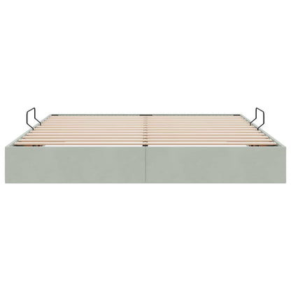 Ottoman Bedframe met Opslag met opslag Fluweel