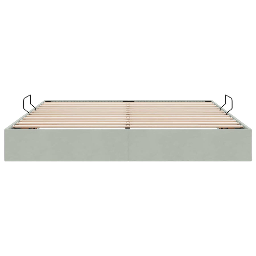 Ottoman Bedframe met Opslag met opslag Fluweel
