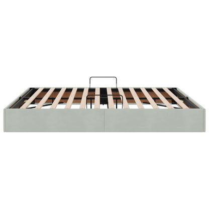 Ottoman Bedframe met Opslag met opslag Fluweel