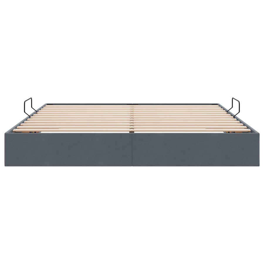 Ottoman Bedframe met Opslag met opslag Fluweel