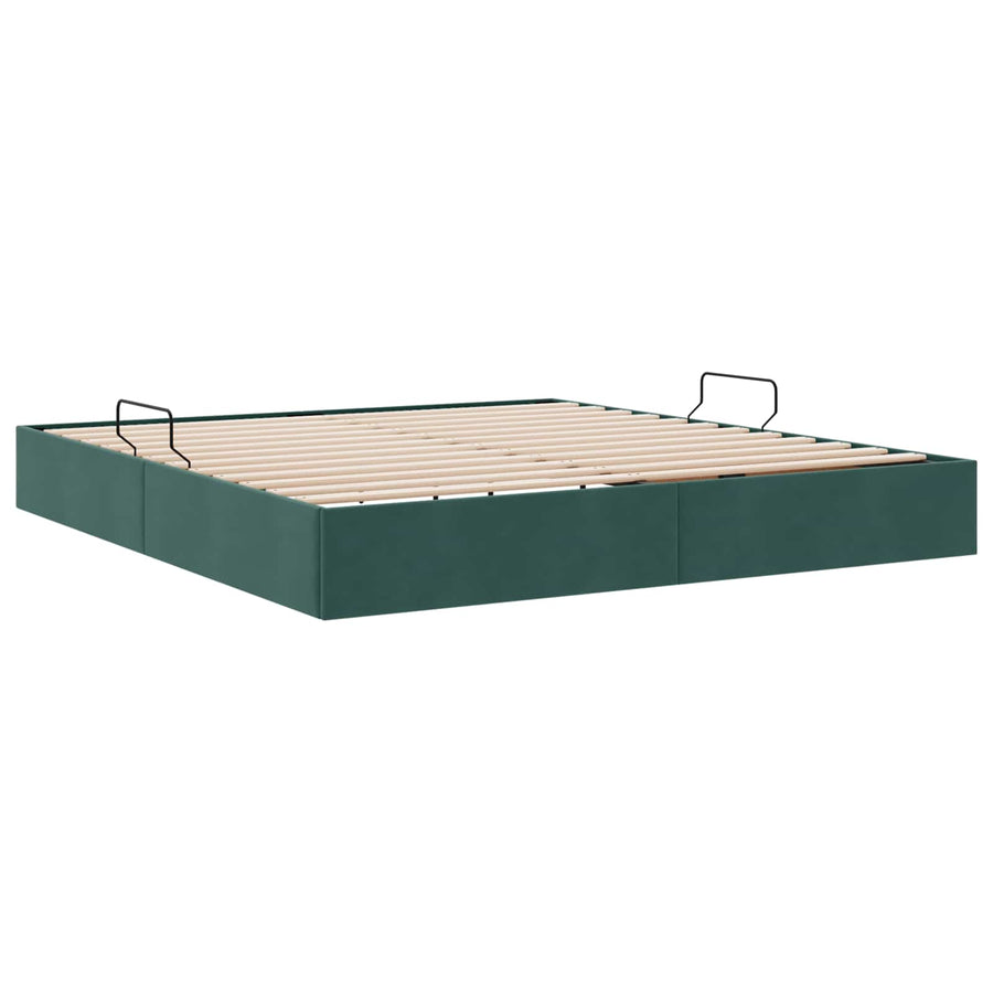 Ottoman Bedframe met Opslag met opslag Fluweel