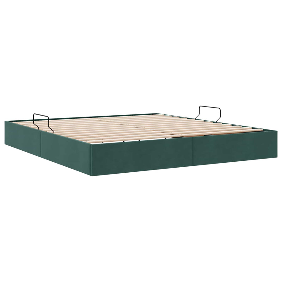 Ottoman Bedframe met Opslag met opslag Fluweel