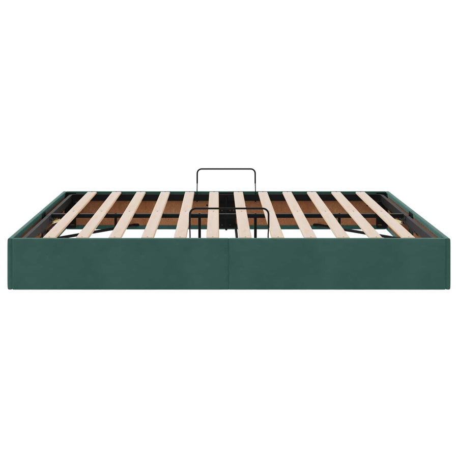 Ottoman Bedframe met Opslag met opslag Fluweel