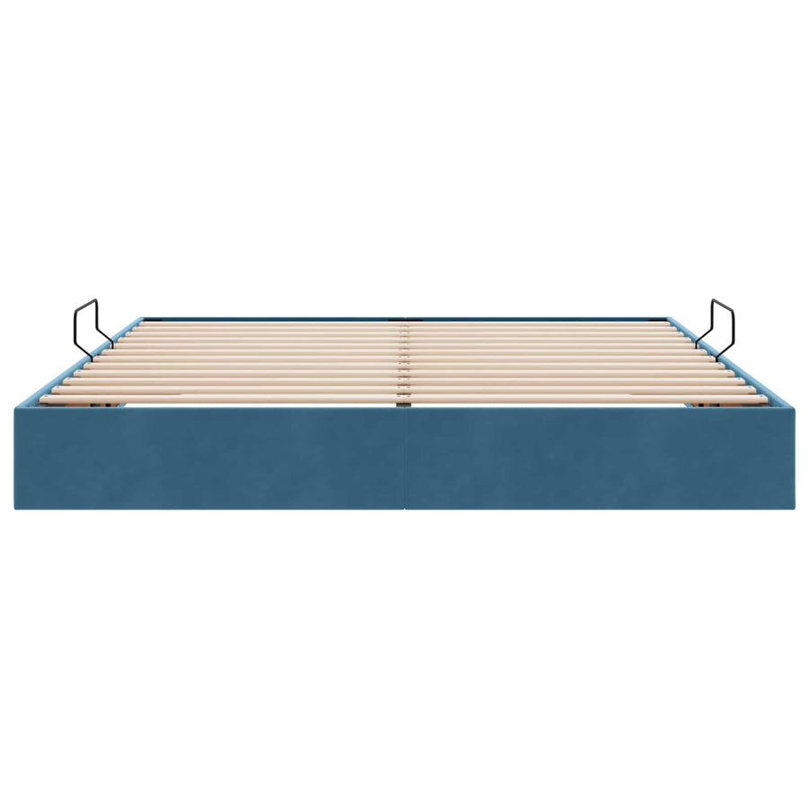 Ottoman Bedframe met Opslag met opslag Fluweel