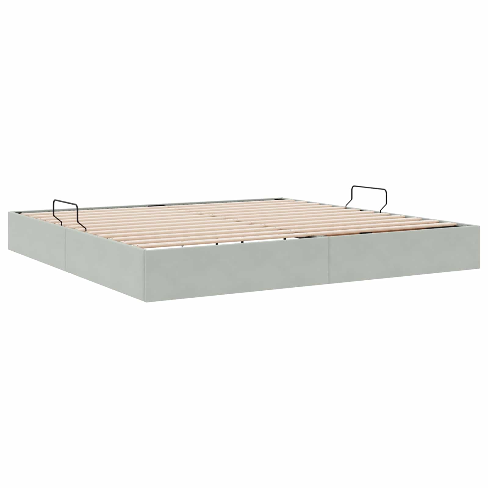 Ottoman Bedframe met Opslag met opslag Fluweel