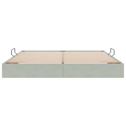 Ottoman Bedframe met Opslag met opslag Fluweel