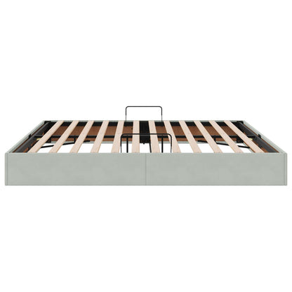 Ottoman Bedframe met Opslag met opslag Fluweel
