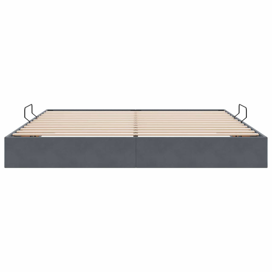 Ottoman Bedframe met Opslag met opslag Fluweel