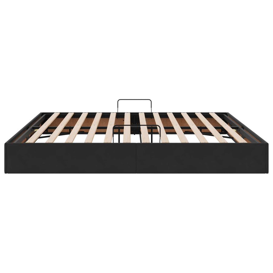 Ottoman Bedframe met Opslag met opslag Fluweel