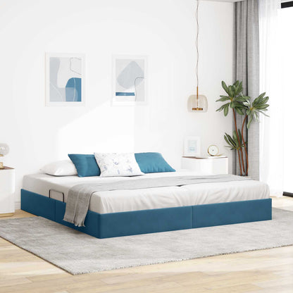 Ottoman Bedframe met Opslag met opslag Fluweel