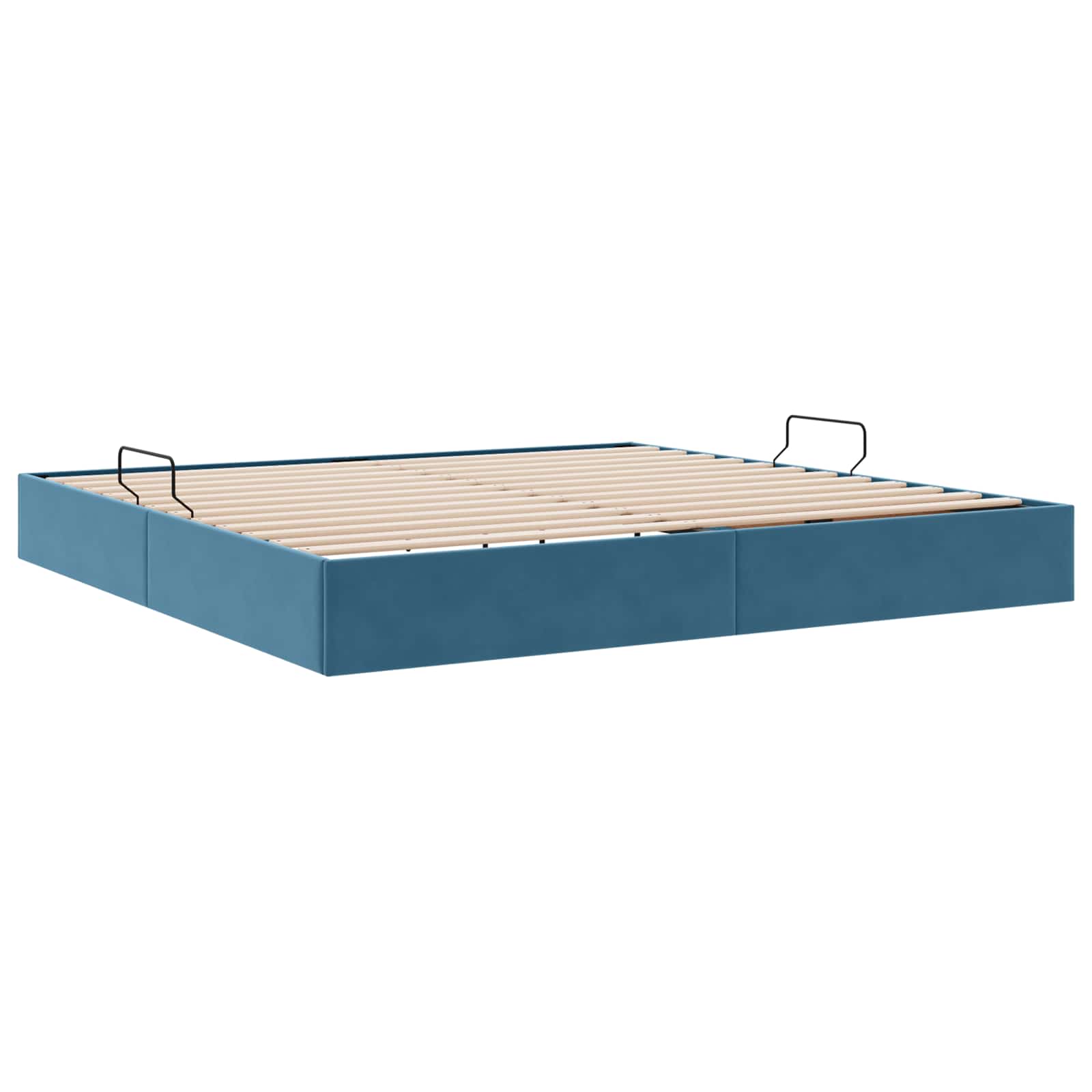 Ottoman Bedframe met Opslag met opslag Fluweel