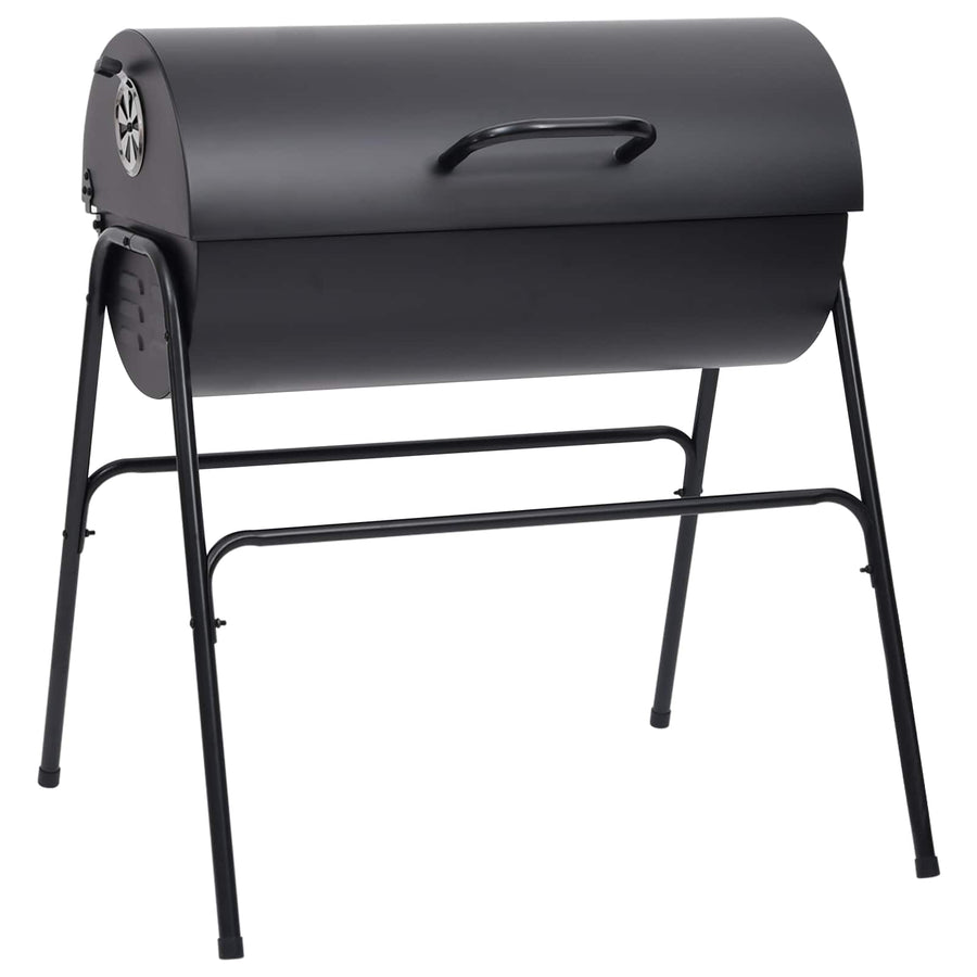 Buiten Grill 3 st 80 x 73 x 90 cm Metaal Zwart