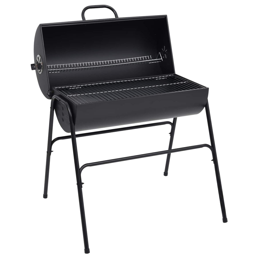 Buiten Grill 3 st 80 x 73 x 90 cm Metaal Zwart