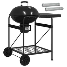 Houtskoolgrill met Rookbuizen 91 x 71 x 107 cm Staal Zwart