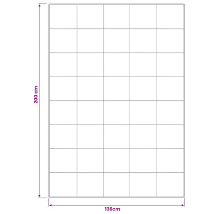 Dekbed 137x200 cm Winter 450 GSM Australisch Wol Wit