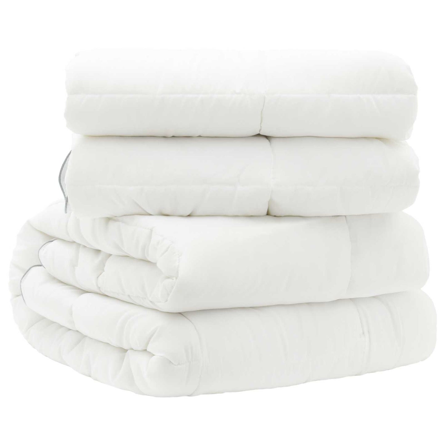 Dekbed 152x203 cm 4 seizoenen 200+300 GSM Australisch Wol Wit
