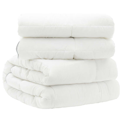 Dekbed 152x203 cm 4 seizoenen 200+300 GSM Australisch Wol Wit