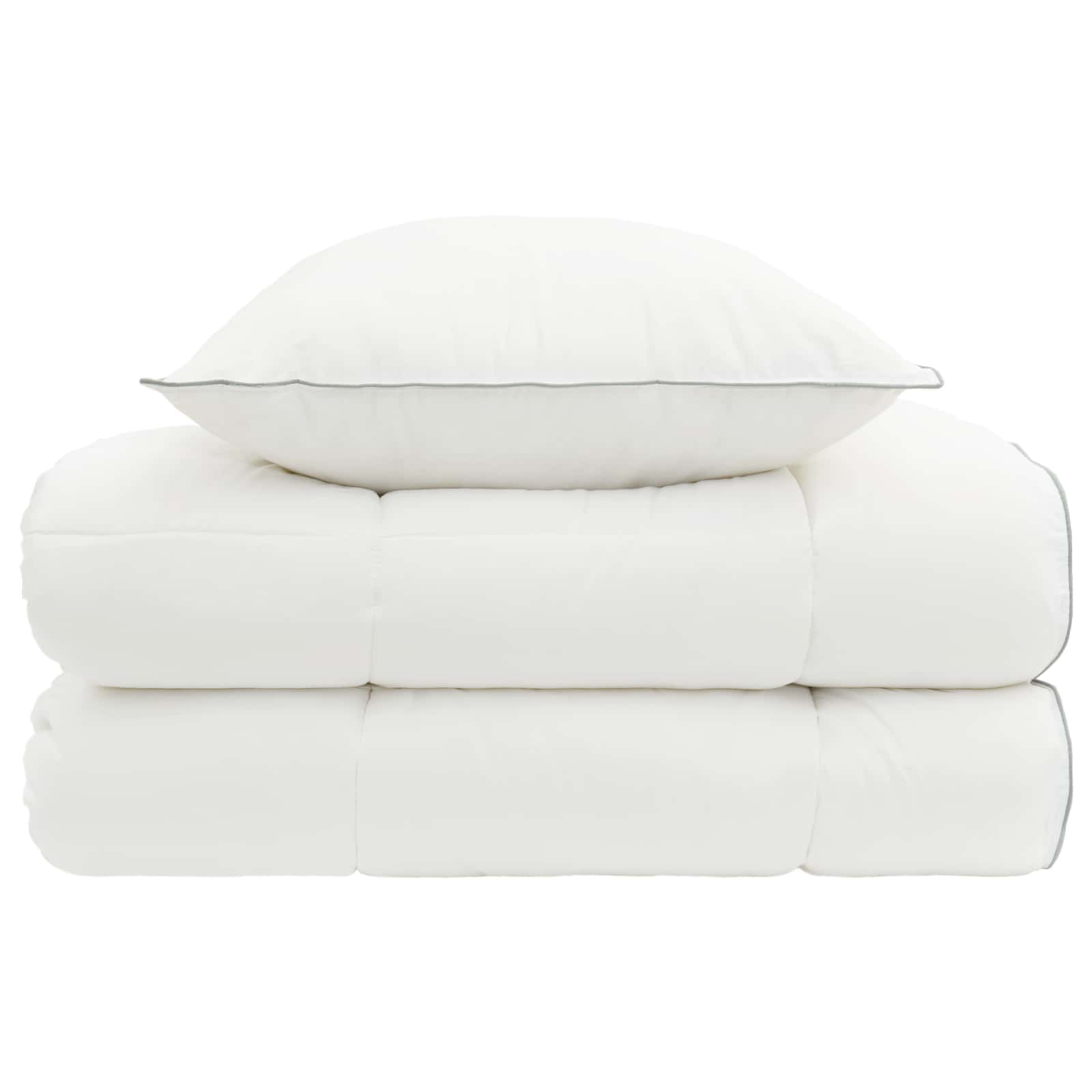 Dekbed en Kussen Set 2 st 137x200 cm 4 seizoenen 140+220 GSM