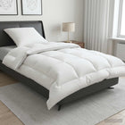 Dekbed en kussen set 150x200 cm winter 450 GSM wol