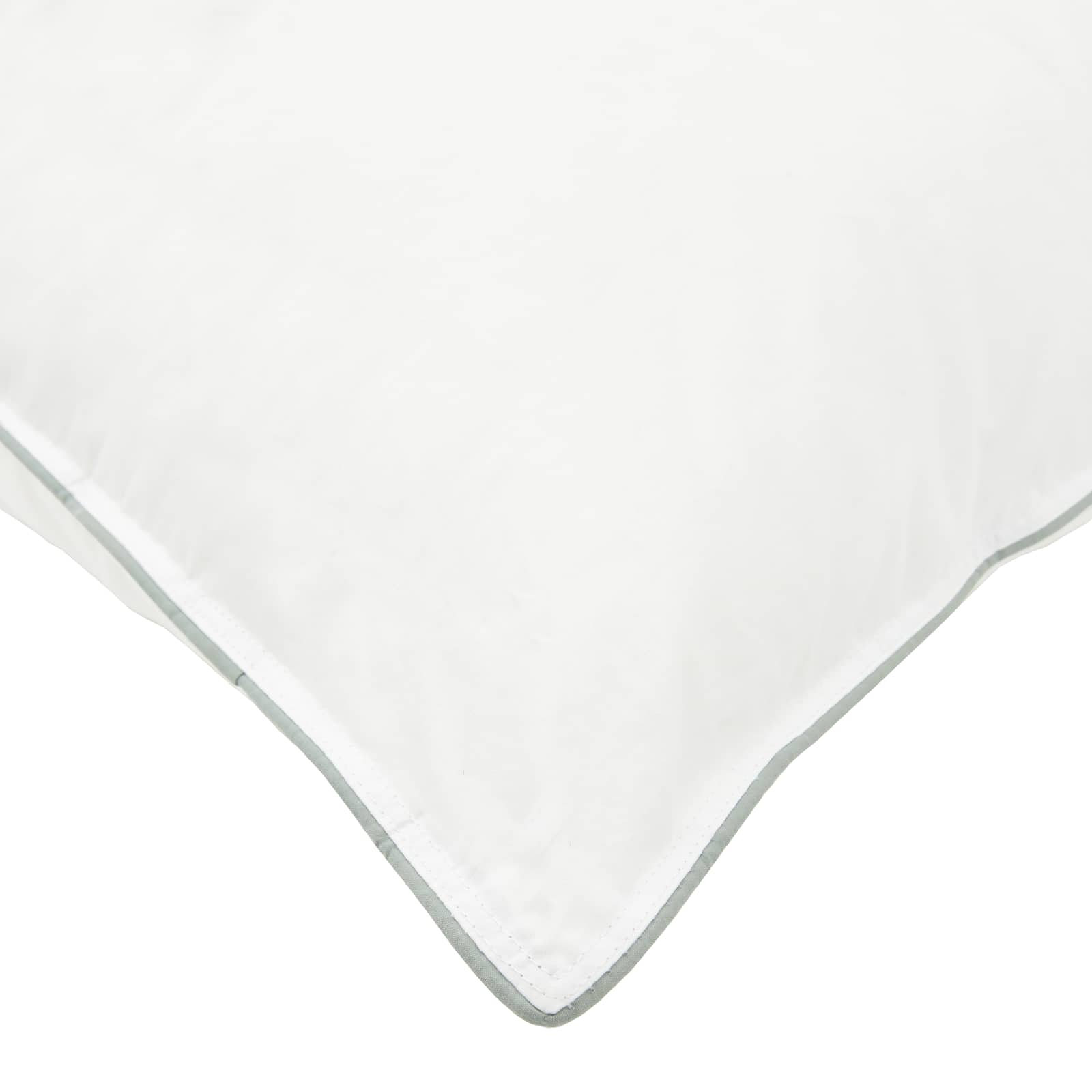 Dekbed en Kussen Set 2 st 155x200 cm Winter 450 GSM Wol Wit