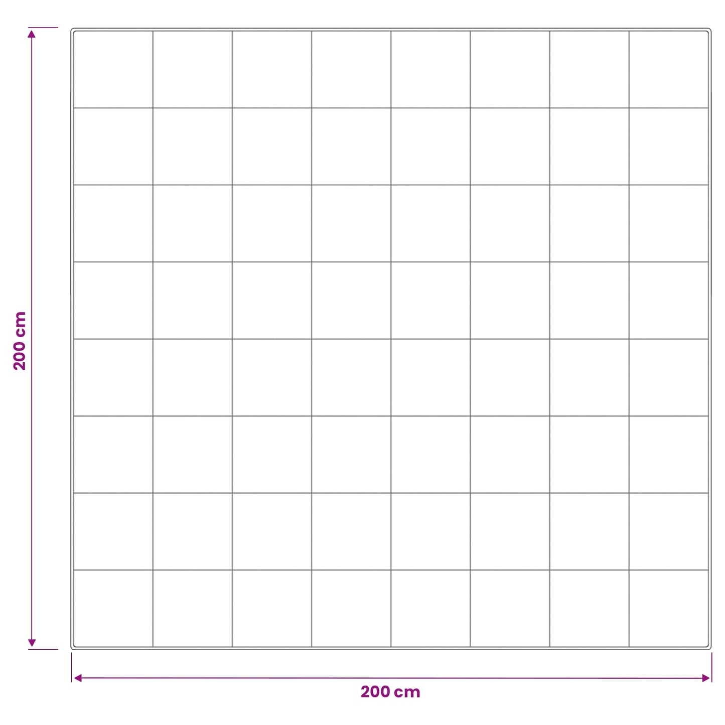 Dekbed en Kussen Set 3 st 200x200 cm Zomer 140 GSM Wol Wit