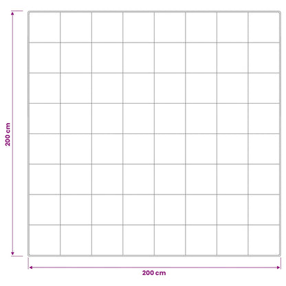 Dekbed en Kussen Set 3 st 200x200 cm Zomer 140 GSM Wol Wit
