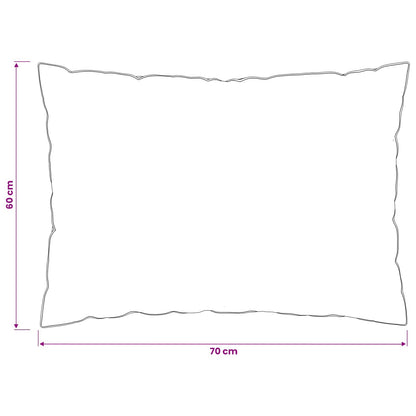 Dekbed en Kussen Set 3 st 155x220 cm Zomer 140 GSM Wol Wit