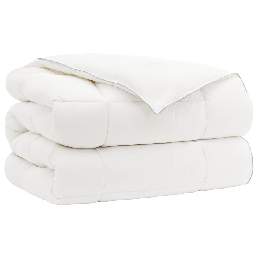 Dekbed en Kussen Set 3 st 240x260 cm 4 seizoenen 220 GSM Wol