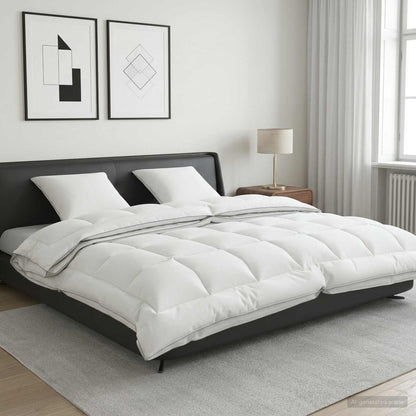 Dekbed en Kussen Set 3 st 200x220 cm 4 seizoenen 140+220 GSM