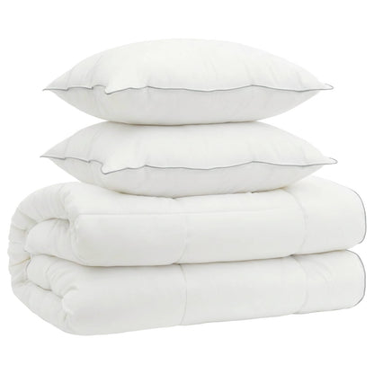 Dekbed en Kussen Set 3 st 200x220 cm 4 seizoenen 140+220 GSM