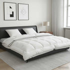 Dekbed set 200x220 cm 4 seizoenen wit