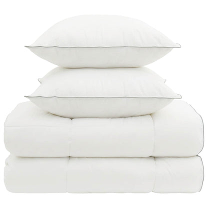 Dekbed en Kussen Set 3 st 200x220 cm 4 seizoenen 140+220 GSM