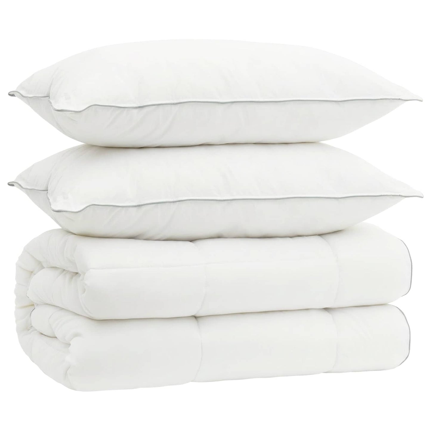 Dekbed en Kussen Set 3 st 220x240 cm 4 seizoenen 140+220 GSM
