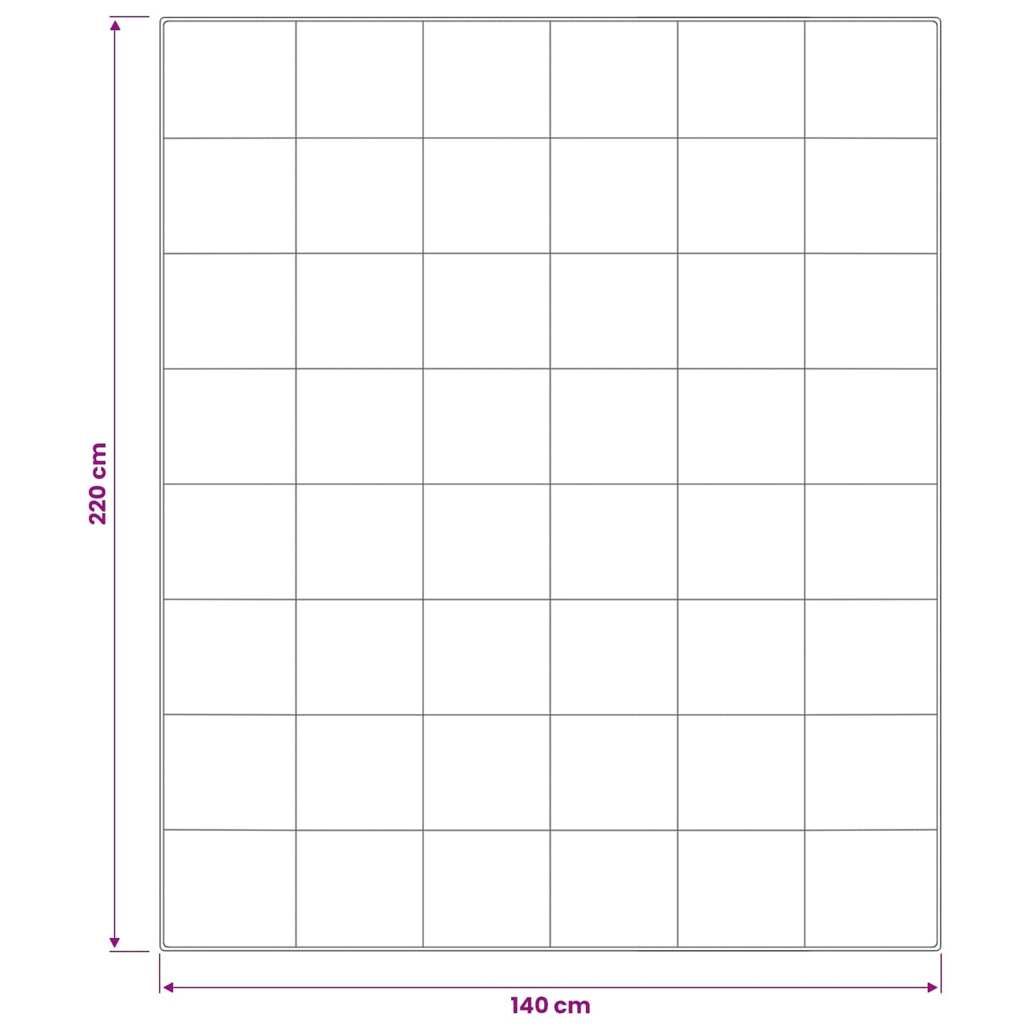 Dekbed en Kussen Set 3 st 140x220 cm Zomer 200 GSM Wol Wit