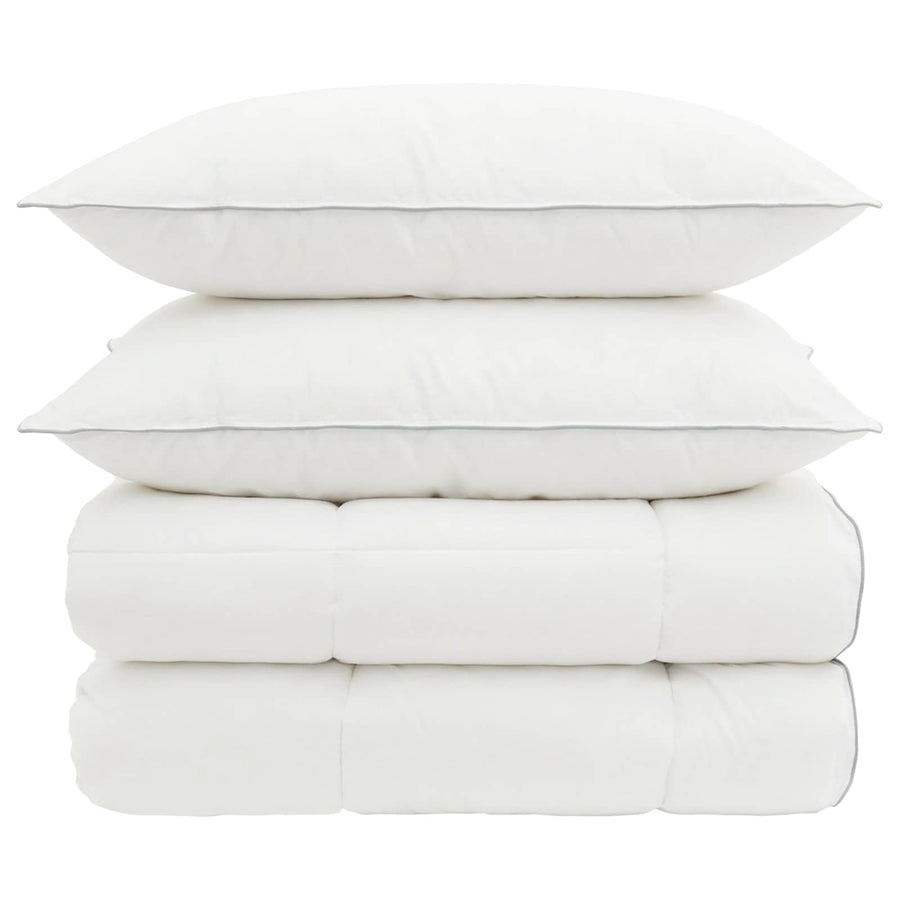 Dekbed en Kussen Set 3 st 200x240 cm 4 seizoenen 200+300 GSM