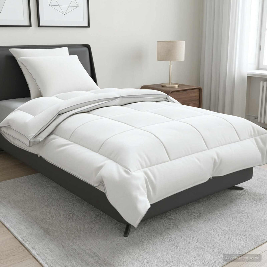 Dekbed en Kussen Set 3 st 155x220 cm 4 seizoenen 200+300 GSM