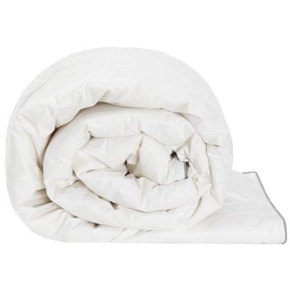 Dekbed FULDA 137 x 200 cm Zomer 100 GSM 90% Gansendons Wit