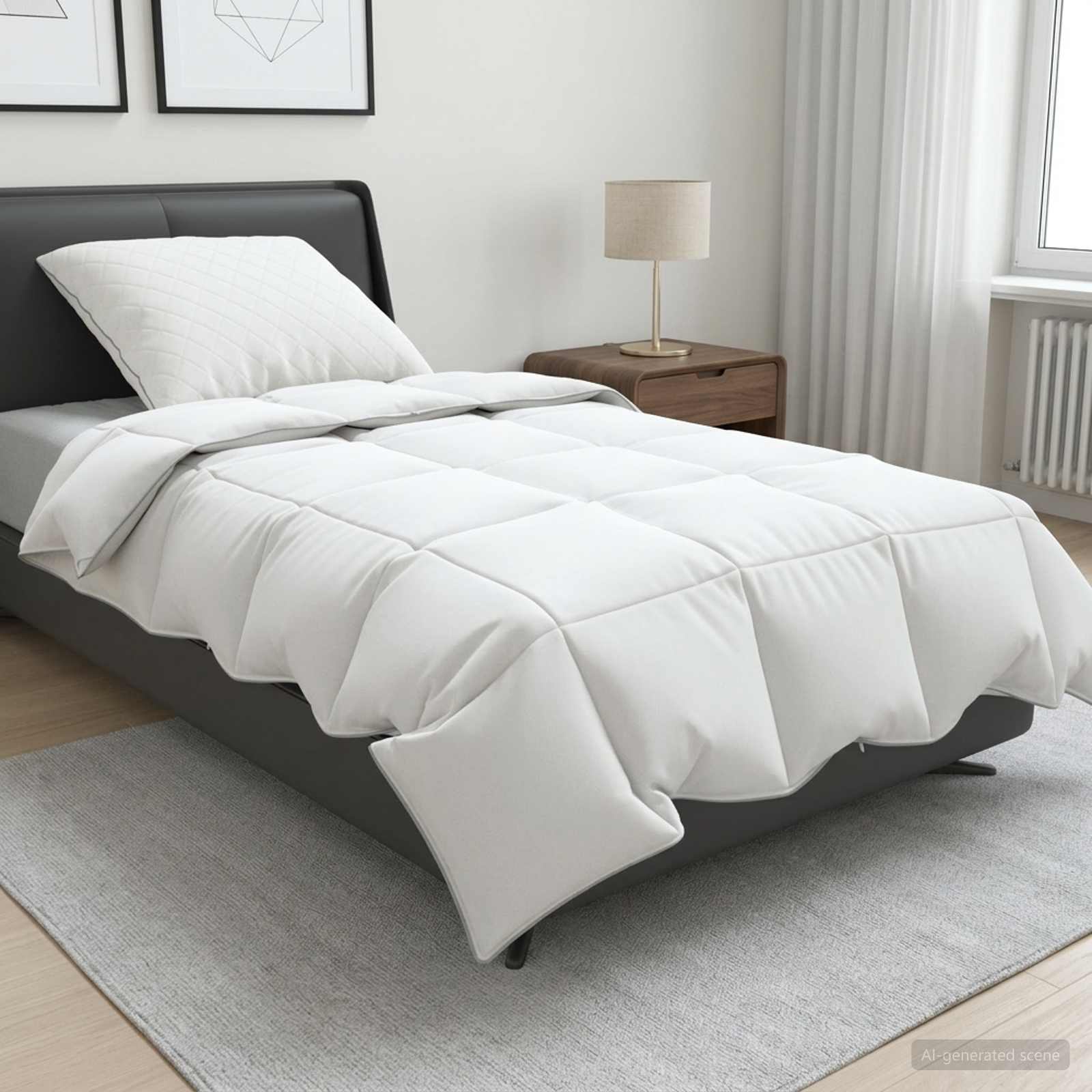 90% ganzen dons dekbedset FULDA 2 st 135 x 200 cm Zomer 100 GSM