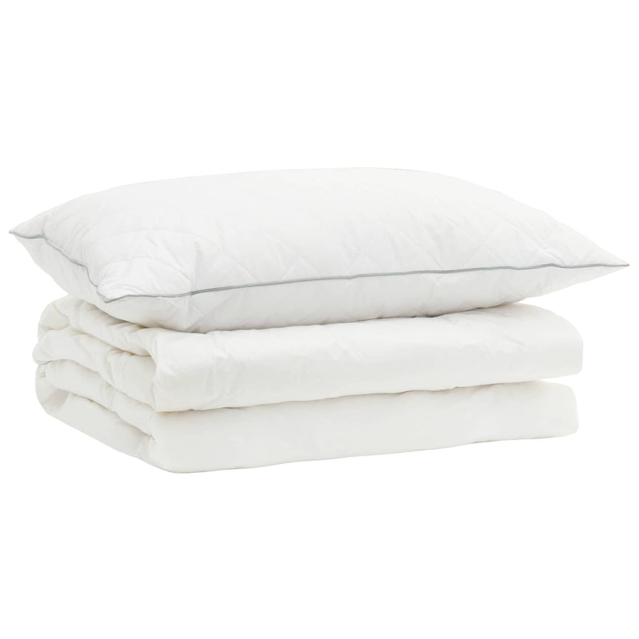 90% ganzen dons dekbedset FULDA 2 st 137 x 200 cm Zomer 100 GSM