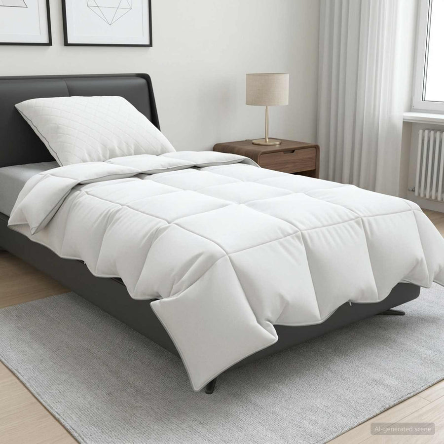 90% ganzen dons dekbedset FULDA 2 st 152 x 203 cm Zomer 100 GSM
