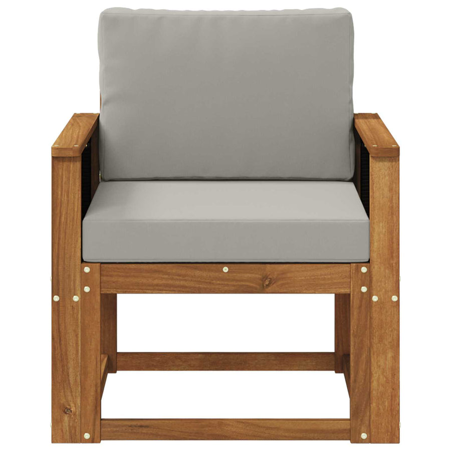 Buiten Midden Sofa Massief Acaciahout Naturel