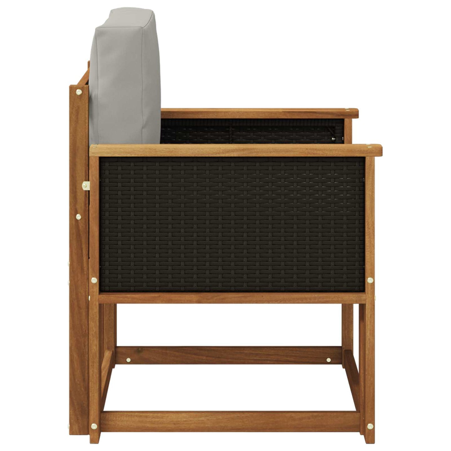 Buiten Midden Sofa Massief Acaciahout Naturel